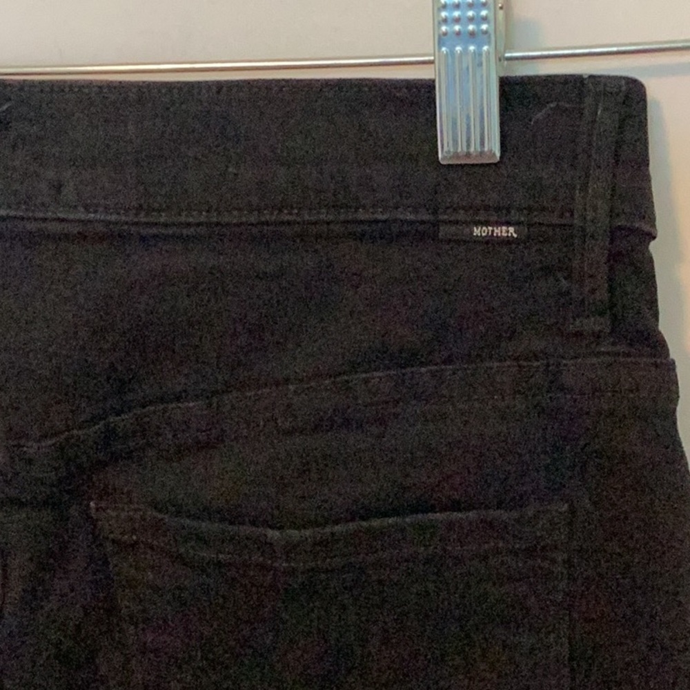 MOTHER High Rise Dark Jeans